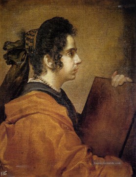 fight with a young bull Ölbilder verkaufen - A Sibyl Porträt Diego Velázquez